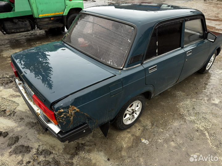 ВАЗ 2107 1.5 МТ, 2001, 85 500 км