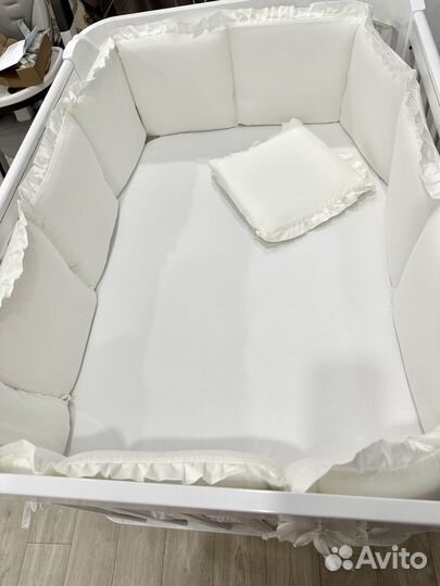 Бортики в детскую кроватку бренда Perina