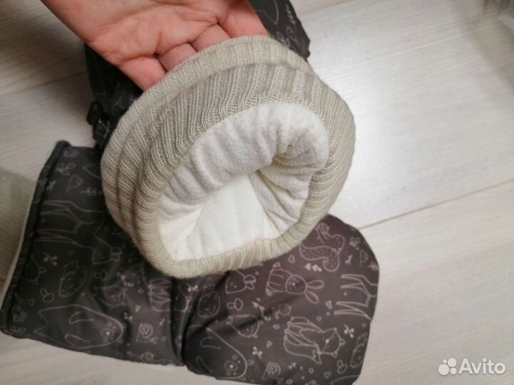 Муфта варежки на коляску мимими