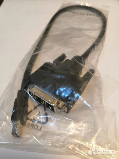 Кабель mini DP to DVI-D, to DP