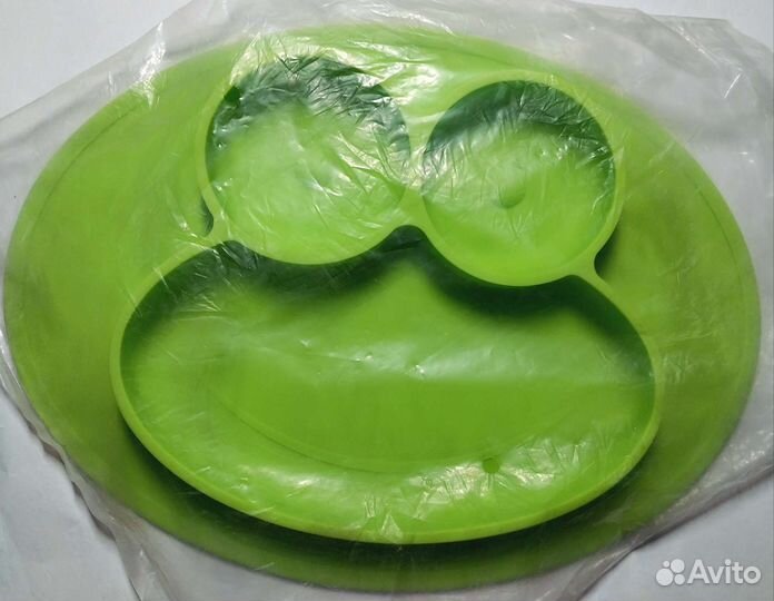 Силиконовая тарелка детская