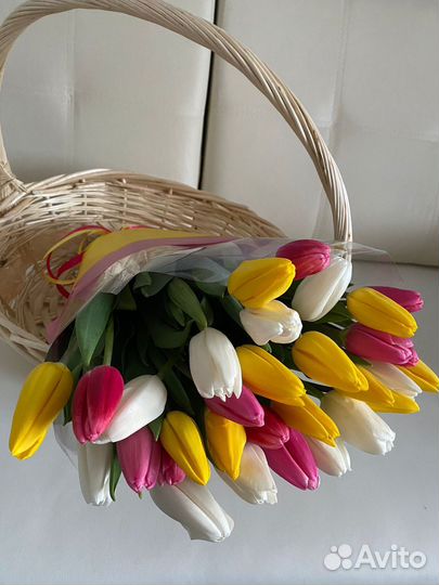 Тюльпаны к 8 марта оптом и в розницу