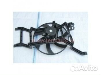 Рено Логан вентилятор диффузор радиатора без конди