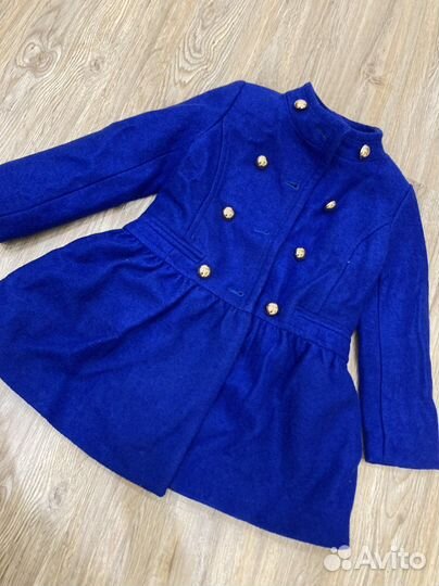 Пальто для девочки 110