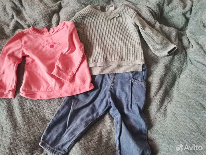 Детские вещи пакетом для девочки