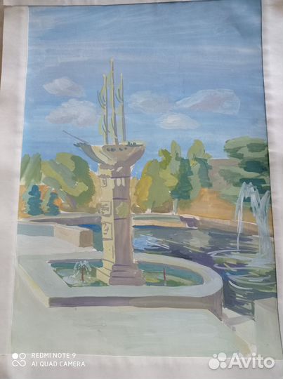 Акварельные картины