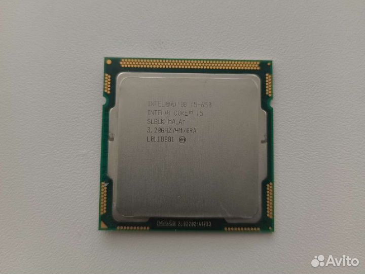 Процессор Intel core i5 650 (1156)
