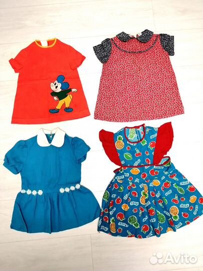 Пакет одежды для девочки 86 92 98 для дома