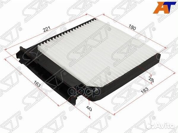 Фильтр салона nissan micra 02-10/note 06-13/NV200
