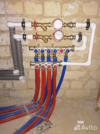 Услуги сантехника.Отопление, водоснабжение