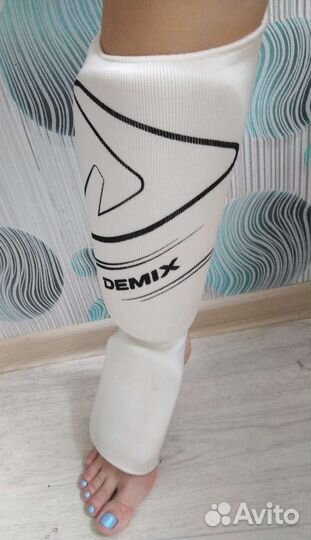 Защита голени и стопы demix для единоборств