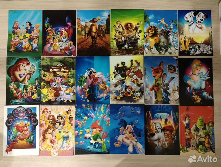 Открытки Дисней