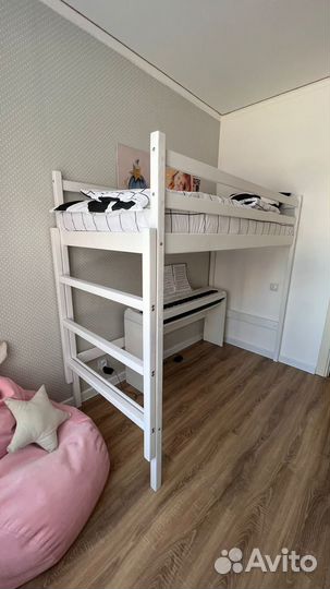 Кровать чердак алтай