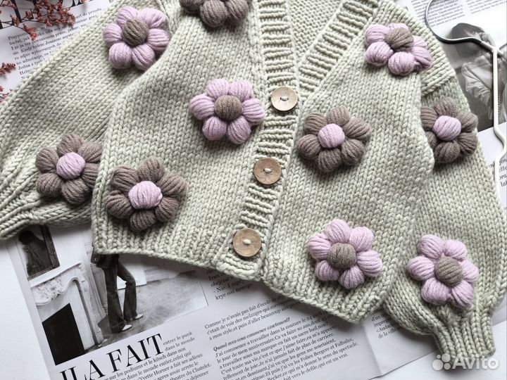 Кардиган для девочки 104 110