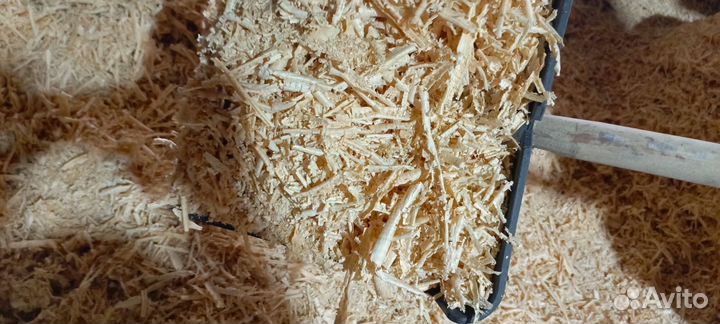 Опилки стружка в мешках