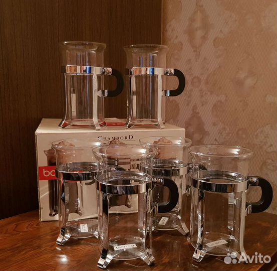 Набор чайных кружек 6 шт bodum