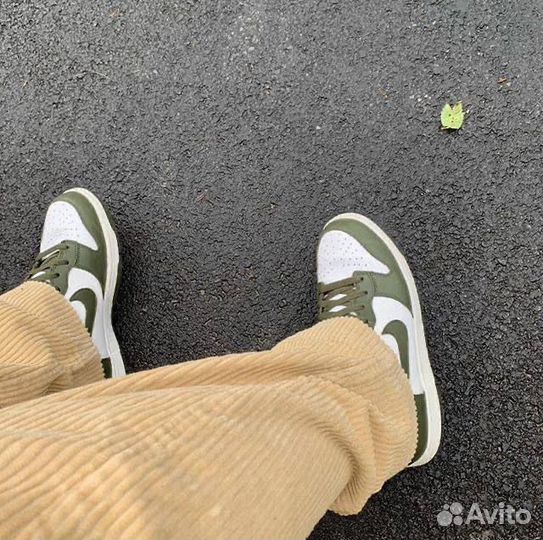 Кроссовки Nike Dunk Green White