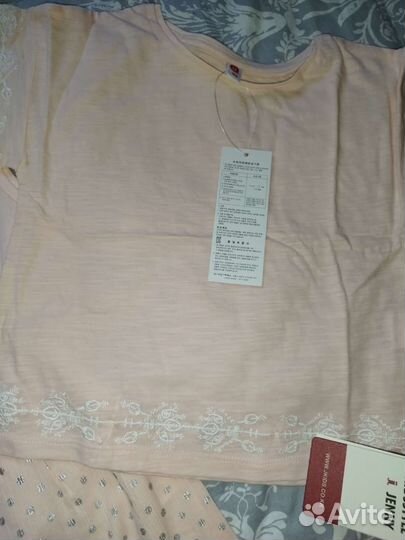 Вещи на девочку 3 шт за одну цену 98 см новые