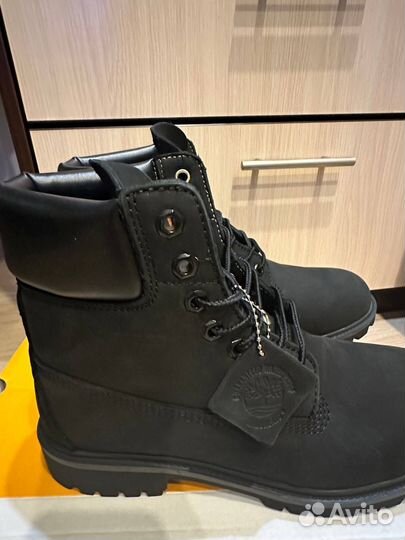 Ботинки timberland оригинал чёрные