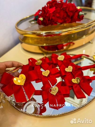 Свадебная хонча, ленточки для помолвки