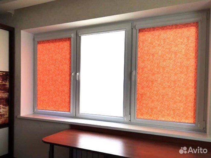 Рулонные шторы день ночь