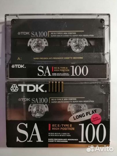 Аудио кассеты TDK SA 100