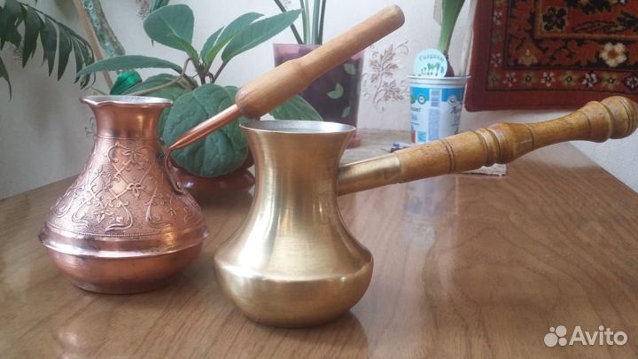 Турка медная,ручка для сковороды,СССР