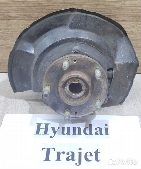 Ступица передняя Lh с ABS Hyundai Trajet, 2003г
