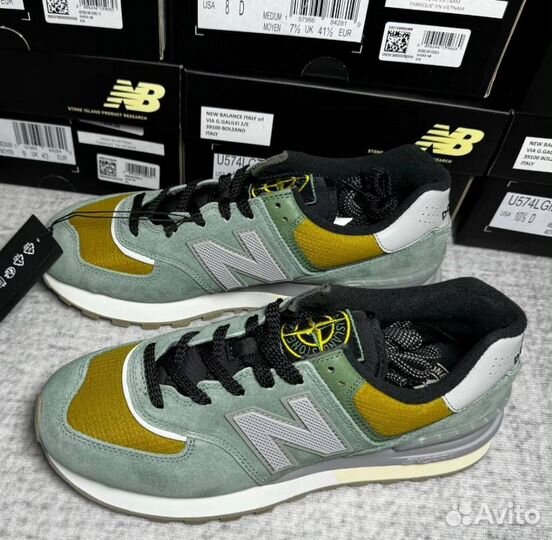 New balance 574 stone island