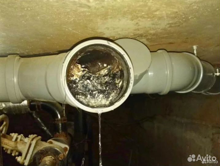 Прочистка канализации/Устранение засора/Сантехник