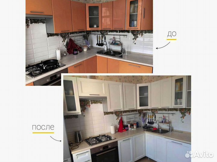 Поменять дверцы у кухонного гарнитура