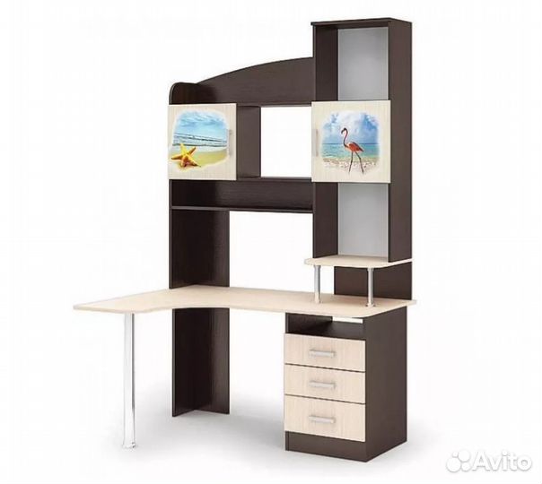 Стол компьютерный №3 новый венге