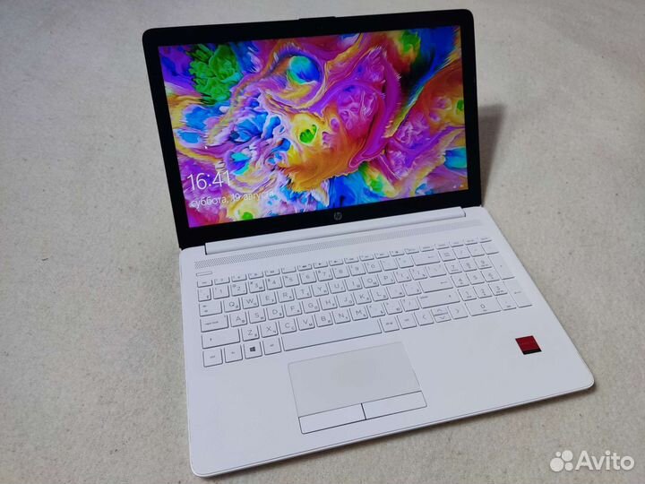 Белоснежный 2021 HP Athlon, 8Gb, SSD256, Radeon 2G