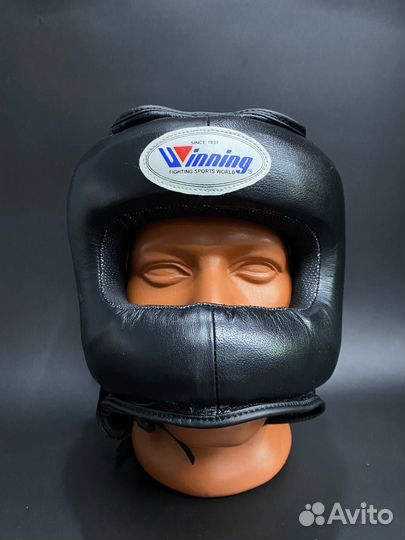 Бамперный Шлем Winning Black