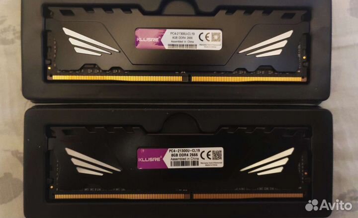 DDR3/DDR4 16Gb 1600/2666MHz