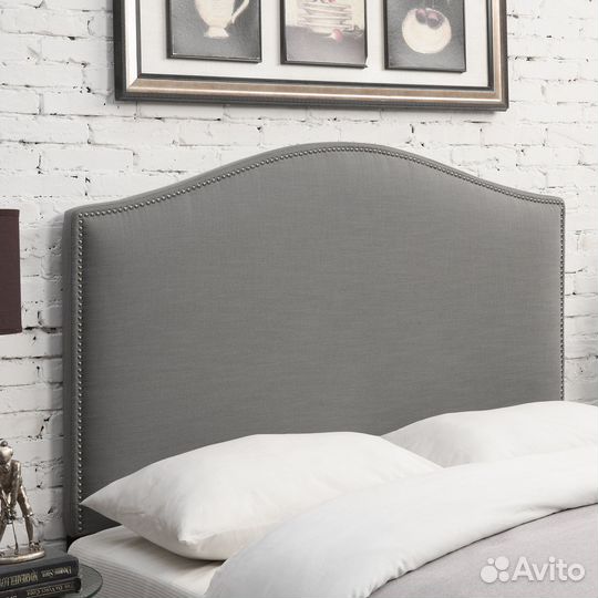 Кровать 160*200 с мягким изголовьем