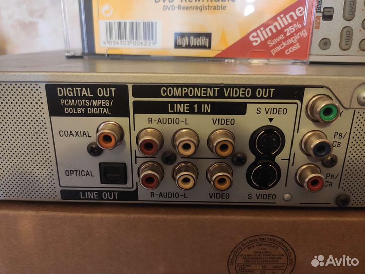 DVD HDD рекордер Sony Rdr -hx720