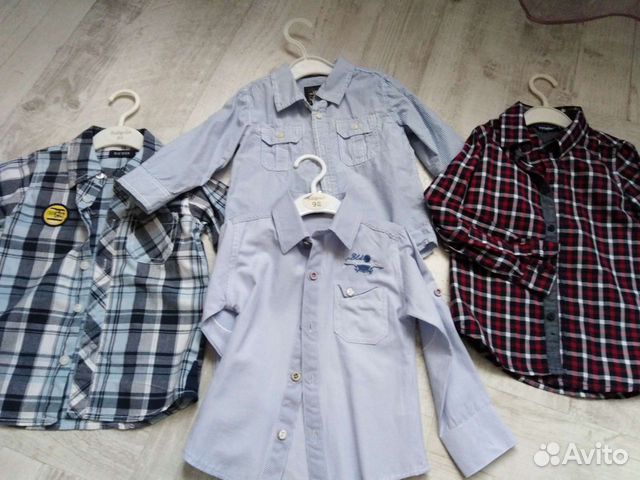 Рубашка на мальчика от 80 до 104 рост
