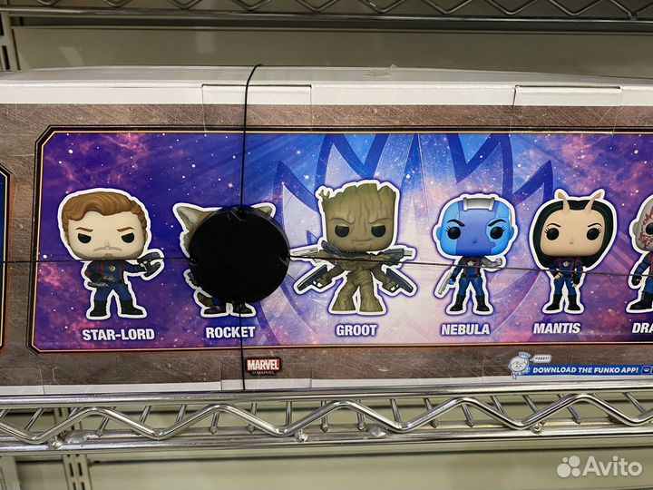 Funko Pop Стражи Галактики набор 6 шт