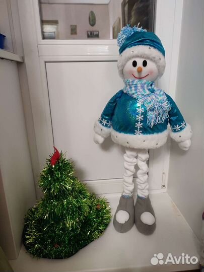 Снеговик интерьерный