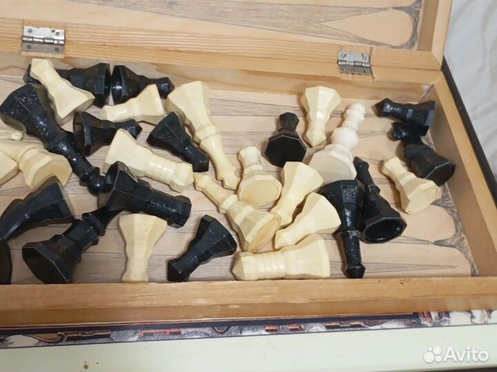 Карболитовые шахматы СССР