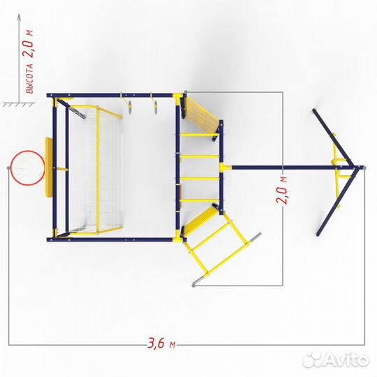 Для дачи и коттеджа спортивные комплексы новые