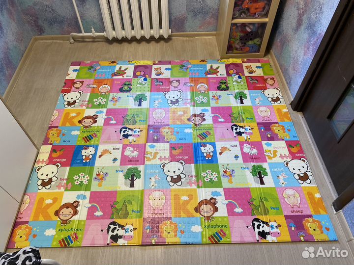 Детский игровой коврик складной