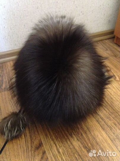 Шапка из чернобурки