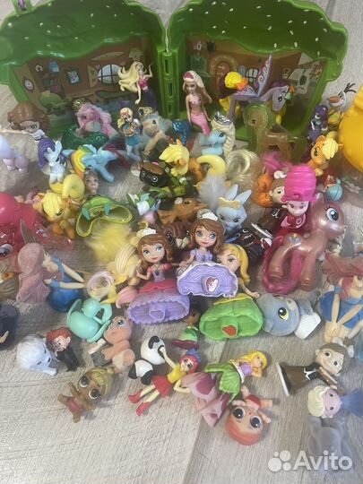 My Little Pony, барби мини и др