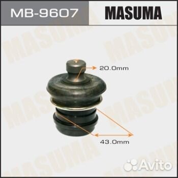 Опора шаровая mitsubishi grandis masuma MB-9607