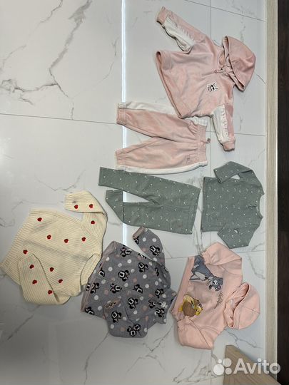 Вещи бу на девочку 86/92 hm, zara, next