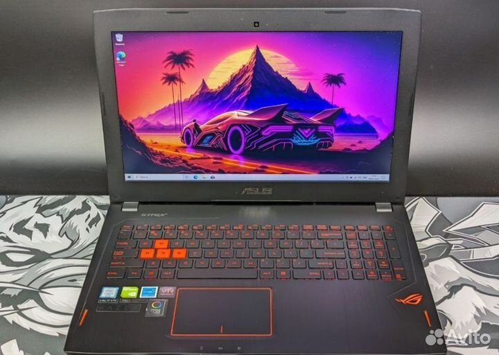 Игровой Asus core i7-6700HQ-8 Ядер/nvidiagtx960M