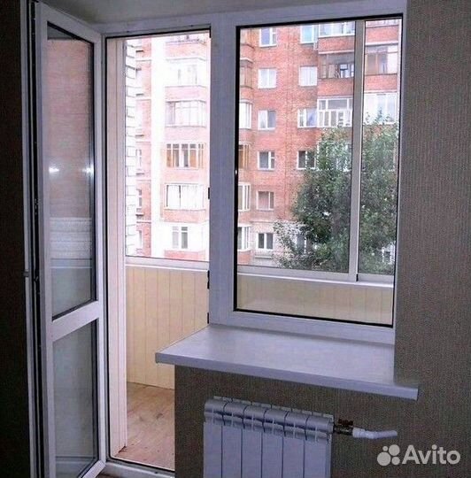 Остекление балконов