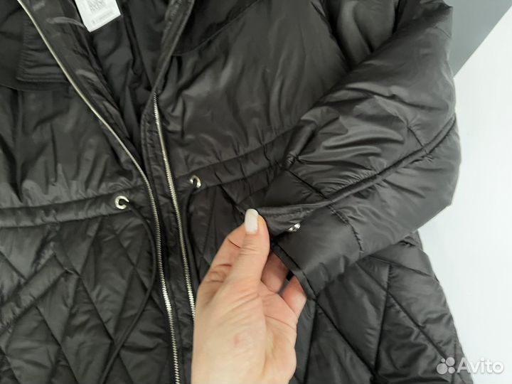 Плащ 44 новый стеганый Снежная Королева